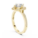 Gold Ring DDLR-363, Yellow Gold, view 1