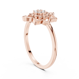 Gold Ring DR-6278, Rose Gold
