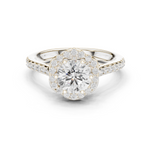 Gold Ring DDLR-677, White Gold