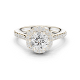 Gold Ring DDLR-677, White Gold