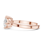Gold Ring DDLR-490, Rose Gold, view 3