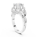 Gold Ring DDLR-408, White Gold