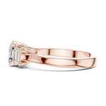 Gold Ring DDLR-265, Rose Gold, view 3