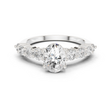 Gold Ring DDLR-1056, White Gold