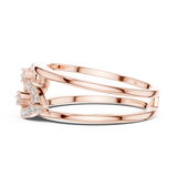 Gold Ring LR-01 (72), Rose Gold, view 3