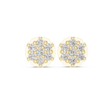 Gold Earrings 9-10032E, Yellow Gold