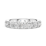Gold Ring DDLR-205, White Gold, view 3
