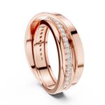 Gold Ring SBMR(41), Rose Gold