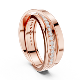 Gold Ring SBMR(41), Rose Gold