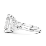 Gold Ring DDLR-288, White Gold, view 3