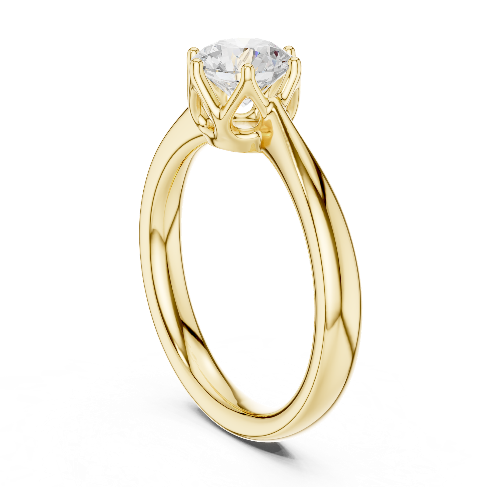 Gold Ring DDLR-562, Yellow Gold