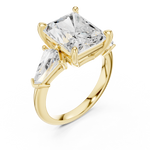 Gold Ring DDLR-288, Yellow Gold, view 2