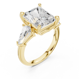 Gold Ring DDLR-288, Yellow Gold, view 2