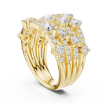 Gold Ring DDLR-866, Yellow Gold, view 1