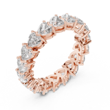 Gold Ring DDLR-226, Rose Gold, view 2