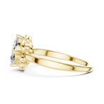 Gold Ring DDLR-513, Yellow Gold, view 3