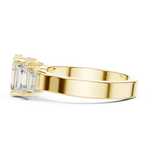 Gold Ring DDLR-1074, Yellow Gold, view 3