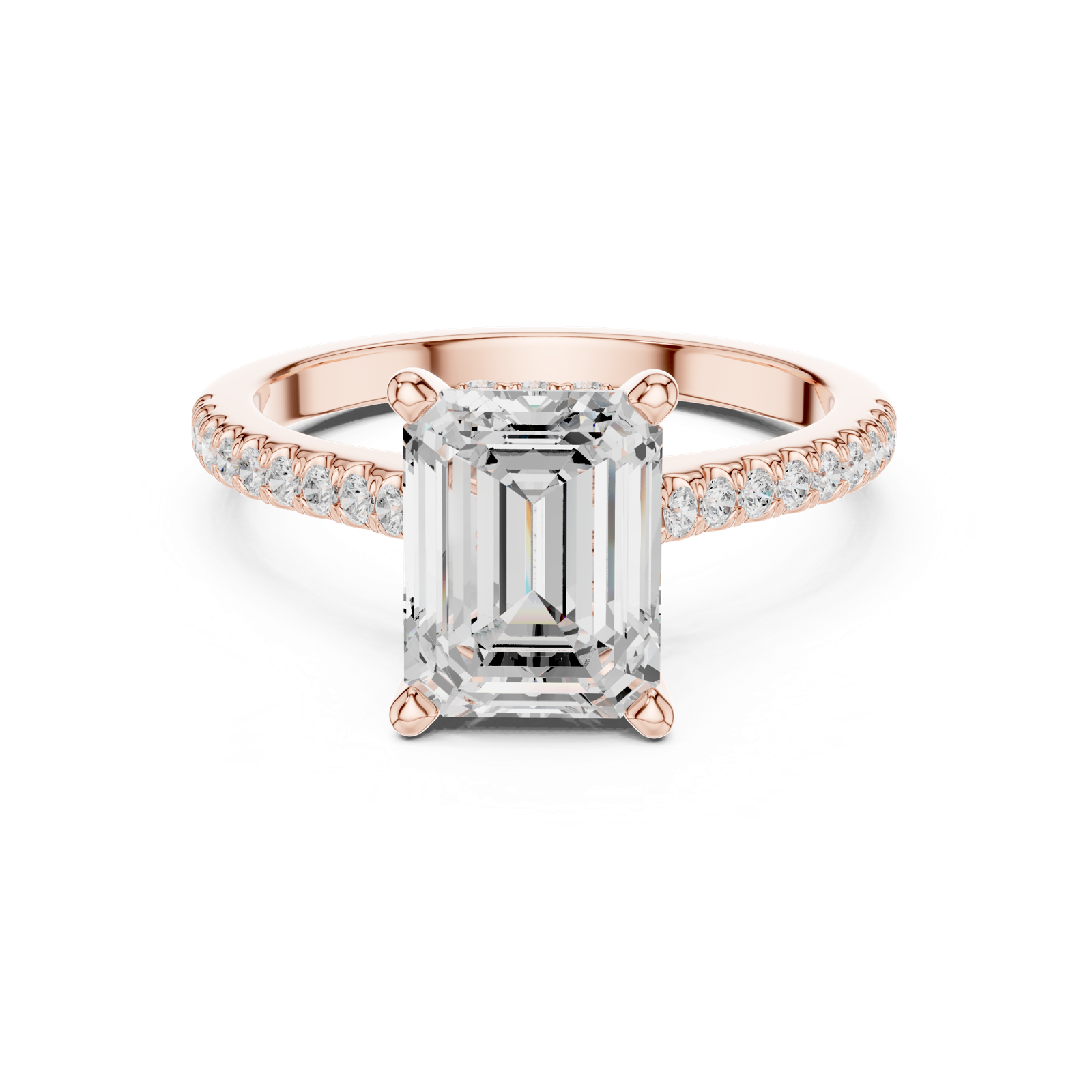 Gold Ring DDLR-1000, Rose Gold