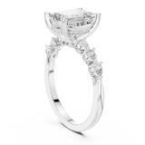 Gold Ring DDLR-1004, White Gold