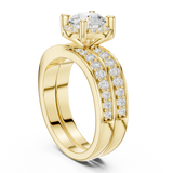 Gold Ring DDLR-294, Yellow Gold, view 1