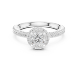 Gold Ring LR-0241, White Gold