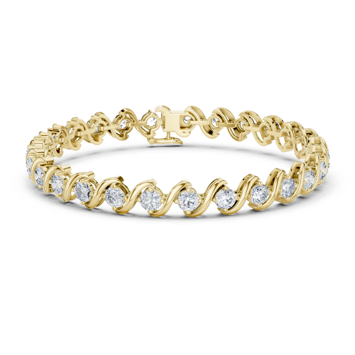 Gold Bracelet FBR0137-2, Yellow Gold