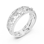 Gold Ring 12-10071@L, White Gold, view 2