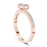 Gold Ring ALR-80, Rose Gold
