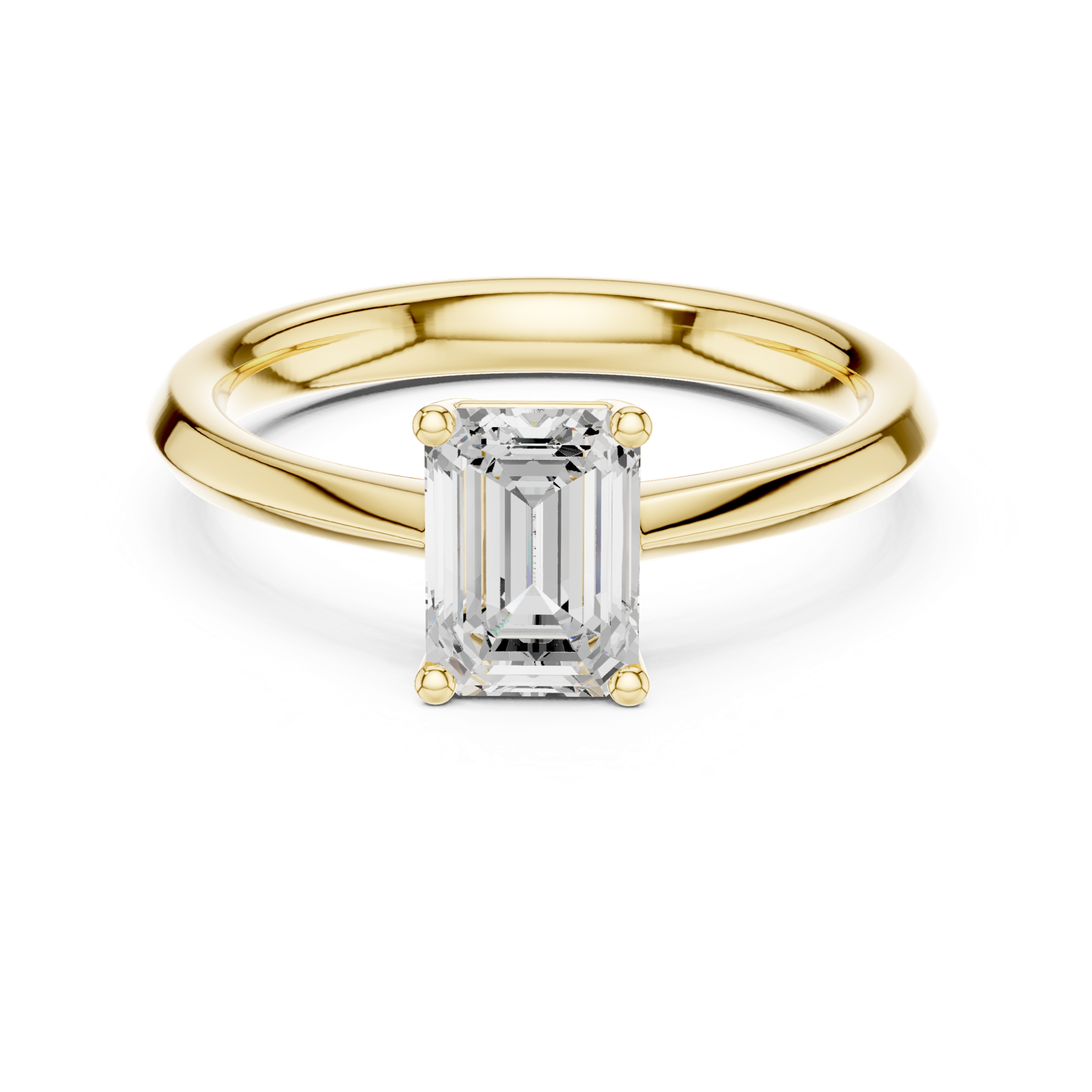 Gold Ring DDLR-537, Yellow Gold