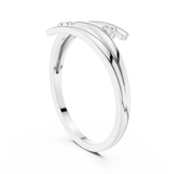 Gold Ring DR-5586, White Gold, view 1