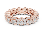 Gold Ring DDLR-307, Rose Gold, view 4