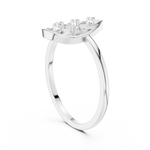 Gold Ring DR-6235, White Gold, view 1