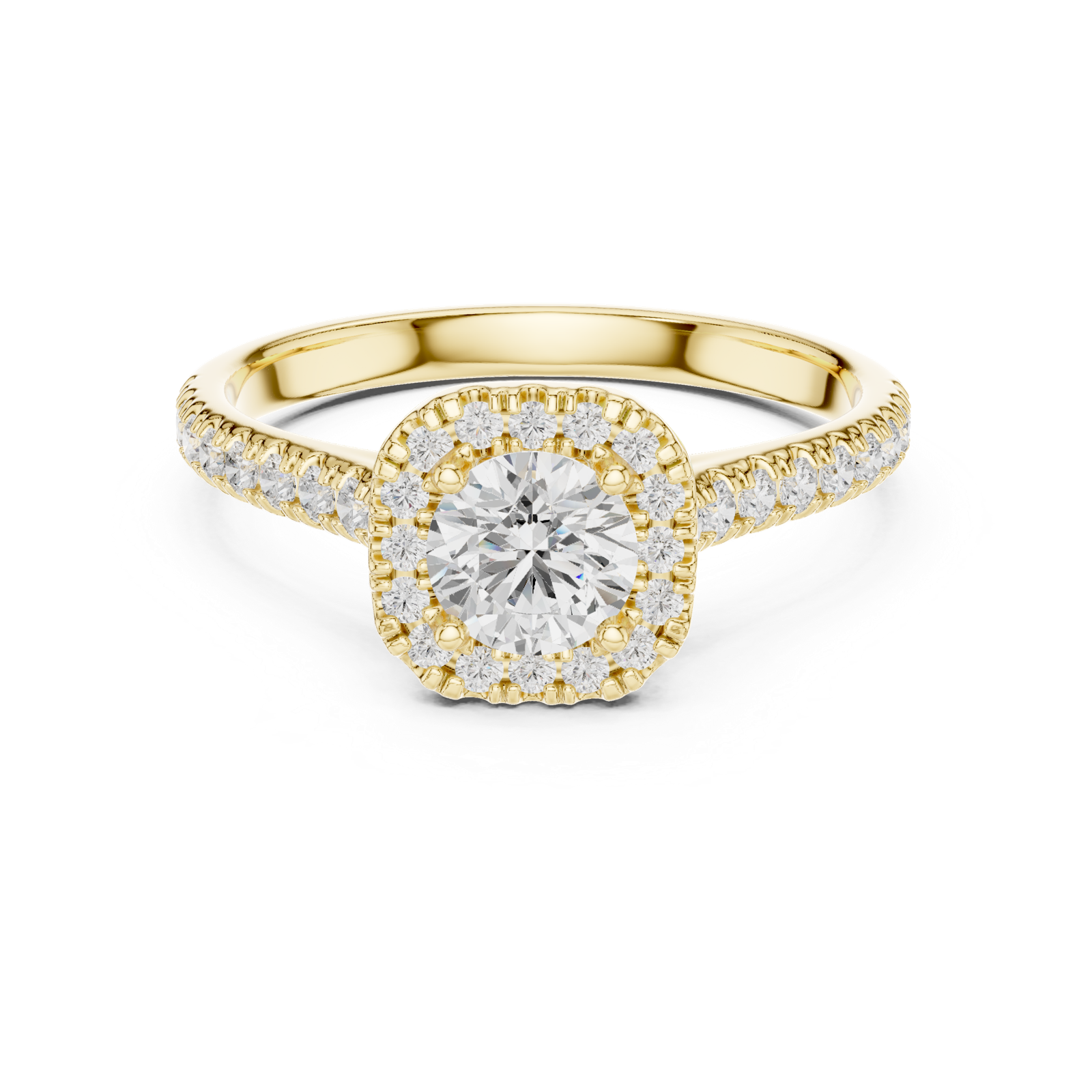 Gold Ring LR-0245, Yellow Gold