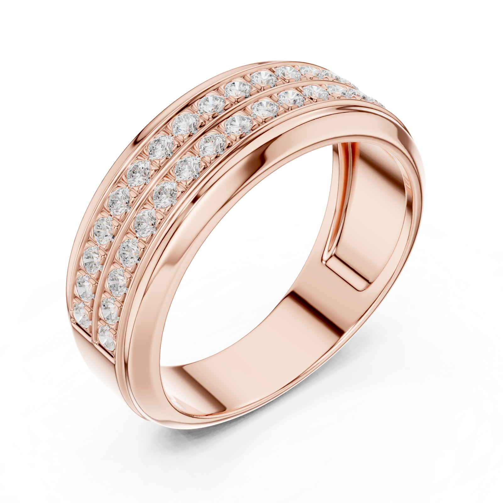 Gold Ring SBMR(8), Rose Gold, view 2