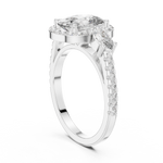 Gold Ring DDLR-200, White Gold, view 1