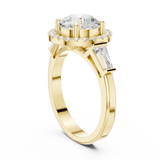 Gold Ring DDLR-342, Yellow Gold, view 1