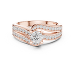Gold Ring LR-0292, Rose Gold