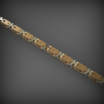 14K Solid Gold Men's Chain Necklace, Yellow Gold