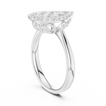 Gold Ring DDLR-785, White Gold, view 1