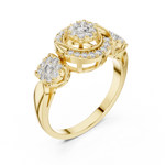 Gold Ring 19-120022L, Yellow Gold, view 2