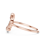 Gold Ring 12-10034@L, Rose Gold, view 3
