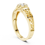 Gold Ring DDLR-825, Yellow Gold, view 1