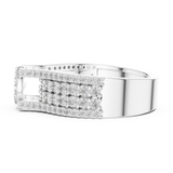 Gold Ring L03-1311, White Gold, view 3