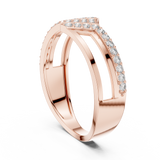 Gold Ring LR-01 (21), Rose Gold