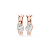 Gold Earrings SBER(34), Rose Gold