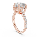 Gold Ring DDLR-1025, Rose Gold