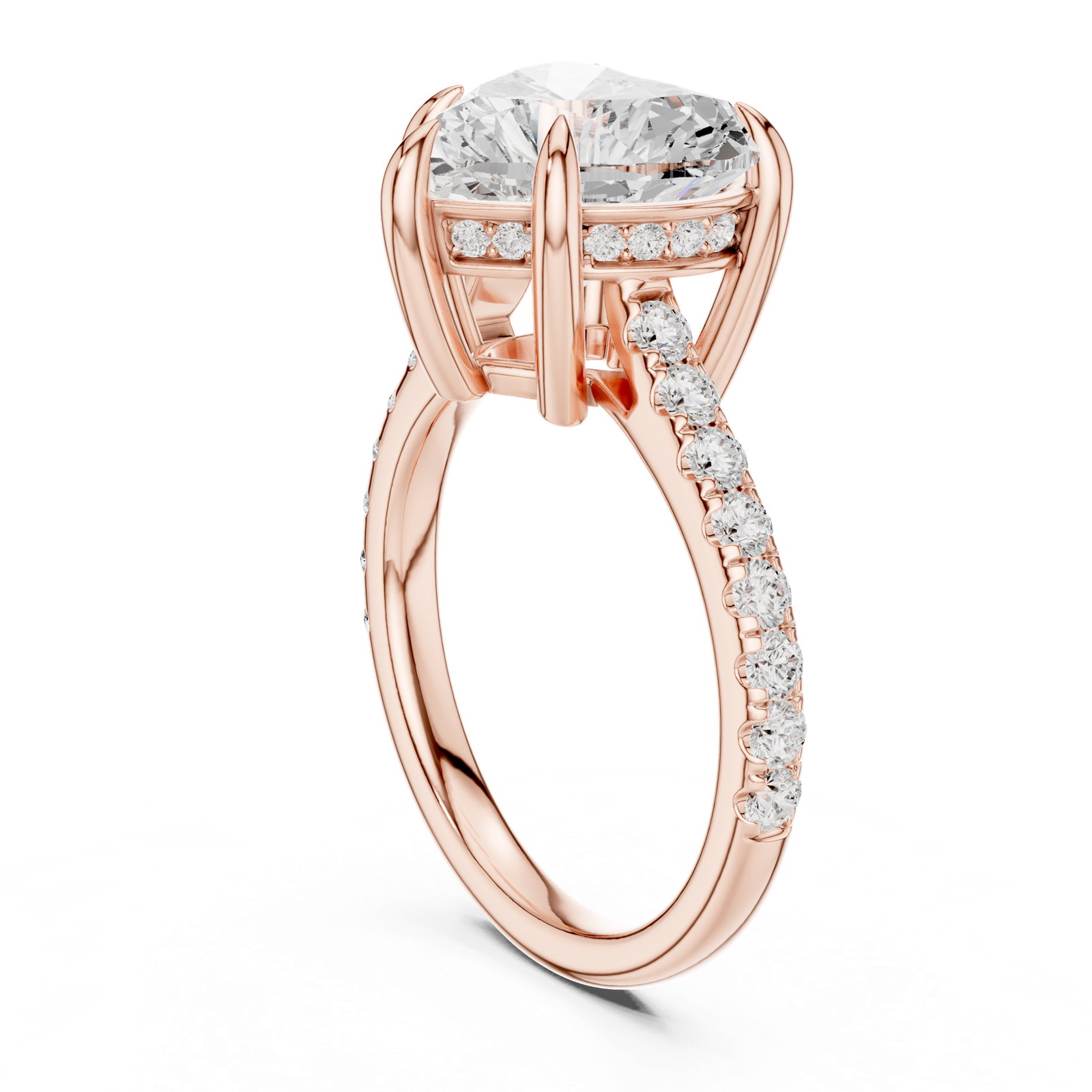 Gold Ring DDLR-1025, Rose Gold