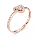 Gold Ring Ledis Ring, Rose Gold, view 2