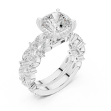 Gold Ring DDLR-951, White Gold, view 2