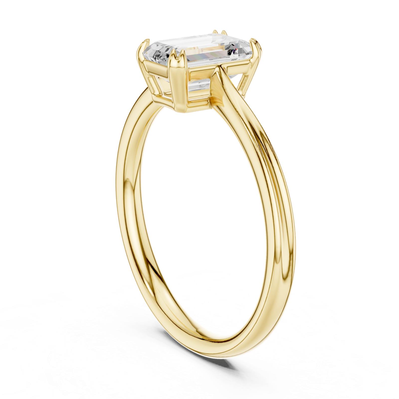 Gold Ring DDLR-802, Yellow Gold, view 1